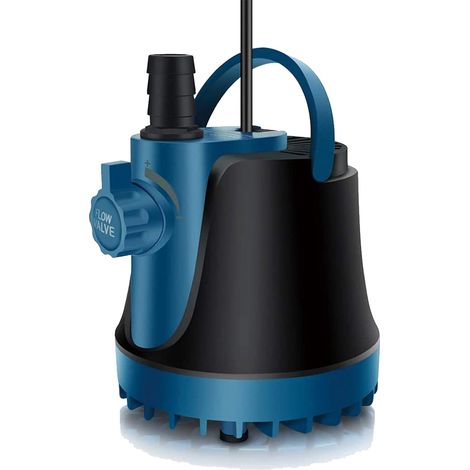 Pompe de fontaine ultra silencieuse pour aquarium, 2 500 l/h, avec contrôle du débit d'eau (35 W) (1/4)