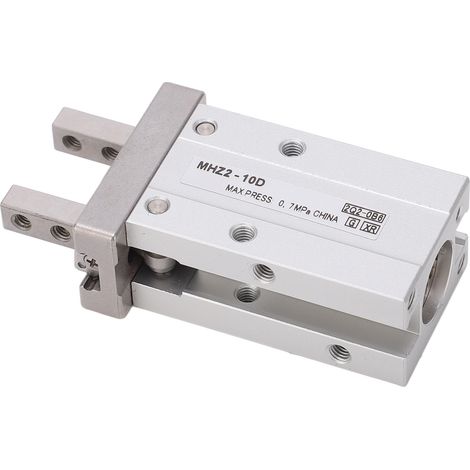 SMC-Typ Pneumatik-Fingerzylinder aus Metall mit Parallelgriff, kleiner Luftzylinder, M3x0,5 mm Gewinde (1/5)