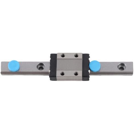 BUNTHAUS 1 bloc coulissant miniature LML9B pour rail linéaire de 9 mm de largeur (100 mm) (1/5)