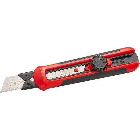 Hultafors 18mm Snap Off Blade Knife Rubber Grip Blade Storage XMS21SNAP