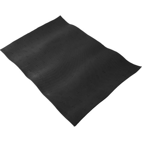 Semelle résistante à l'usure et antidérapante, unisexe, avec une semelle intérieure en forme de sabot de vache, 38,7 cm x 53,5 cm x 2 mm (noir). (1/5)