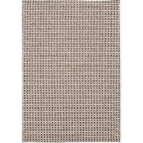 Outdoor-Teppich aus Polypropylen in Sisal-Optik Beige Grace (1/4)