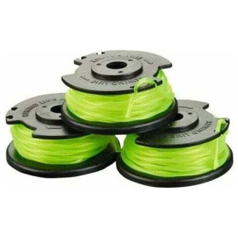 Bobine de rechange pour brosse Ryobi RAC142 36V, accessoires pour tondeuses à gazon, bobine de rechange pour tondeuses à gazon, pour brosses radio RLT36B33 et RY36LT33A-0 (3 bobines) (1/4)