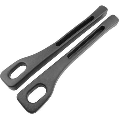 Lanières d’essai pour sièges automobiles – Lot de 2 lanières noires pour combler l’espace latéral et optimiser le maintien du siège, compatibles avec coussins assis auto (1/3)