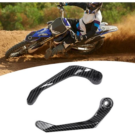 (Exklusiv für Mexiko) Horizon CNC Offroad-/Straßen-/Rennmotorrad-Modifikationsteile: MTG-2677 universeller Bremseckenschutz, silberne Handschützer. (1/5)