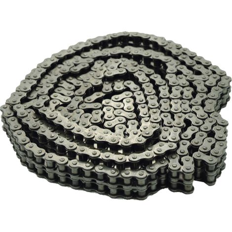 Catena di trasmissione a rulli rinforzata a doppia fila 10B-2" 5/8" x 3/8" 5 m 10B2