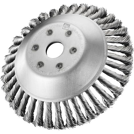 spazzola conica per decespugliatore 170 mm - 32 mazzetti (1/3)