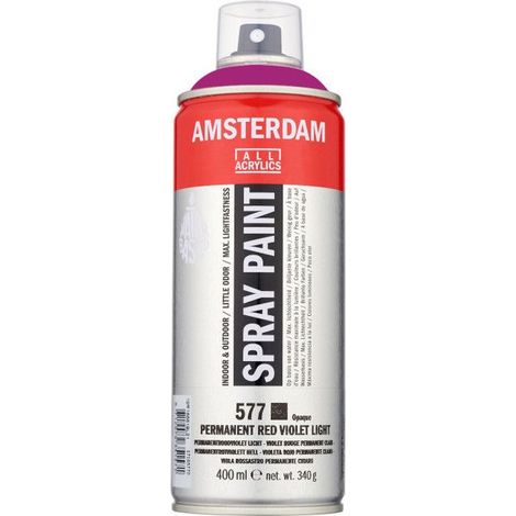Bombe de peinture Amsterdam 400 ml violet rouge perm clair