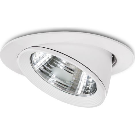 LED-Downlight-Strahler 40W 5.000Lm 2700ºK Rund verstellbar 40.000H [HO-COB-OR-40W-WW]