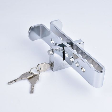 Auto Anti-Vol Voiture Frein Embrayage Serrure Sécurité Outil Acier Verrouillage Auto Voiture Embrayage Frein Lock