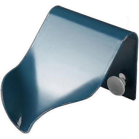 Porte-savon mural Wabjtam 1 pièce, sans perforation, avec système d'évacuation de l'eau, pour salle de bain et douche. (1/5)