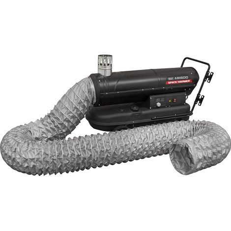 Sealey ABI600COMBO Space Warmer Indirect Kerosene/Diesel Heater 68,000Btu/hr with 5M Ducting