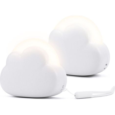 Veilleuse - Lampe de chevet - Lampe de nuit portable - Lampe LED - Batterie 1200 mAh - 2 modes d'éclairage - Sans UV - Charge rapide (1/5)