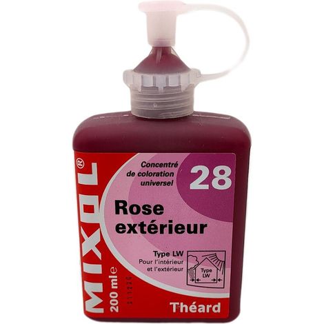 Colorant Mixol Serie 3 200ml  Couleur: 28 - ROSE EXTERIEUR (LW)