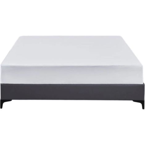 1 Protège-matelas 140x200 cm, imperméable, coton et microfibre, anti-acarien, pour adulte et bébé (1/5)