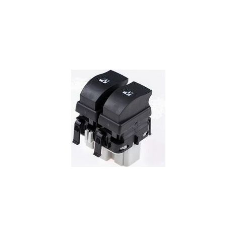 Bouton leve vitre compatible pour Clio 2. Espace 4. Laguna 2. Megane 2. Scenic 2. Grand Scenic 2. Trafic 2. Velsatis. Primastar. Vivaro A (1998-2014) interrupteur lève-vitre avant gauche 8200315042 (1/4)