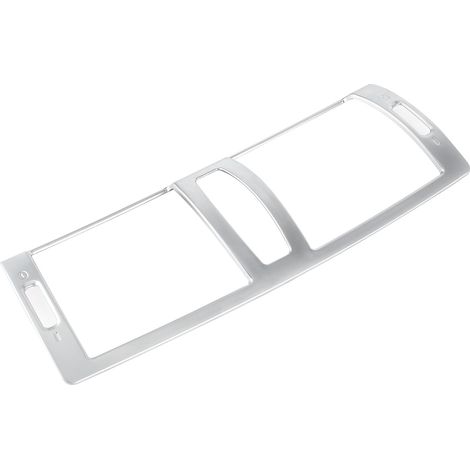 Bague de ventilation de climatisation centrale pour BMW Série 1 E81 Berline 2007-2011, garniture chromée, cadre de bouche d'aération, accessoire intérieur (1/5)