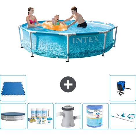 Intex Piscine Tubulaire Ronde - 305x76 cm - 8-pièces  S31352 (1/5)