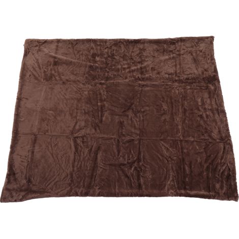 Couverture décorative en fausse fourrure douce et chaude, coloris dégradé, en microfibre moelleuse et confortable. (1/5)