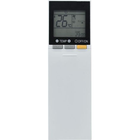 – Telecomando di ricambio per condizionatore d'aria MSZ-SF50VE SG15C – Materiale ABS resistente – Completamente funzionale – Dimensioni 19,562 cm (1/5)