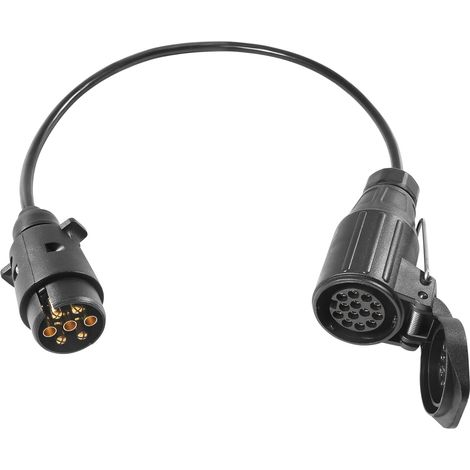 7broches Rallonge Remorque 50cm 12v Câble d’Extension 7-13 Broches pour Camion RV Voiture (1/5)