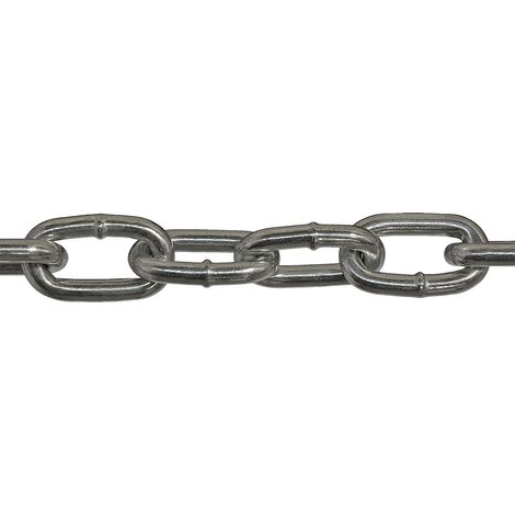 Cadena galvanizada DIN 5685 - 6 mm - Saco 25 kg