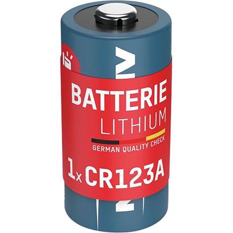 ANSMANN Lithium CR123A, longue durée sécurité, 3V CR17335 (1/4)