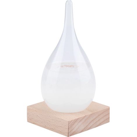 Kreative, tropfenförmige Sturmflasche, Tischwetterstation, dekorativer Wetterbericht (1/5)