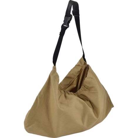 Großer, zusammenfaltbarer Pflückbeutel aus Oxford-Gewebe, zum Umhängen um die Hüfte, ideal zur Aufbewahrung von Obst im Freien (khaki). (1/4)