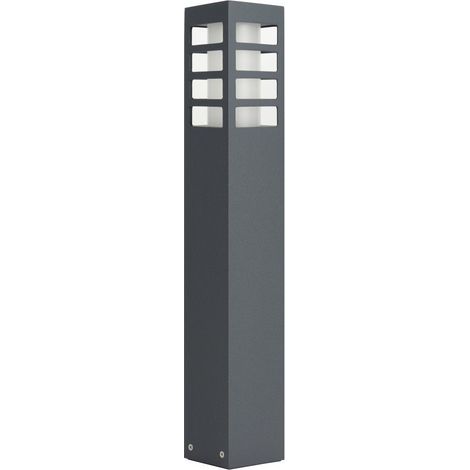 Paletto giardino 50cm E27 grigio scuro IP54 SU-MA RADO (1/4)