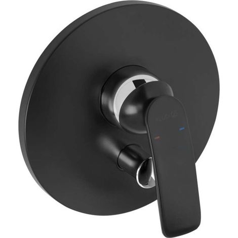 Kludi Balance - Miscelatore ad incasso per 2 utenze, nero opaco/cromo 526508775 (1/2)