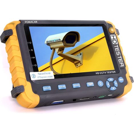 IV8W Sicherheitskamera-Tester, 5 Zoll TFT LCD, 4-in-1, 8 MP AHD TVI, 8 MP CVI CVBS, koaxialer HD-Videomonitor, unterstützt PTZ-Controller/UTP-Kabeltest/VGA-HDMI-Eingang/DC12V-Ausgang (1/5)