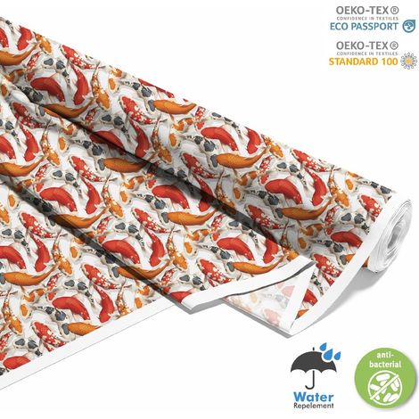 Outdoor dekostoffe oxford - Motiv Koi-Karpfen 3 I DX454 (1/5)