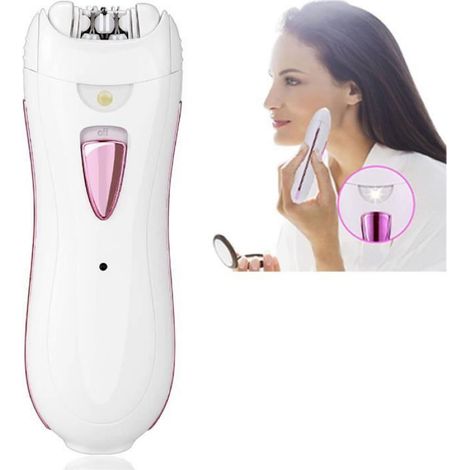 Épilateur Électrique - Rechargeable Sans Fil - Pour Corps Et Visage - 4 Semaines D'efficacité - 1 Pièce (1/4)