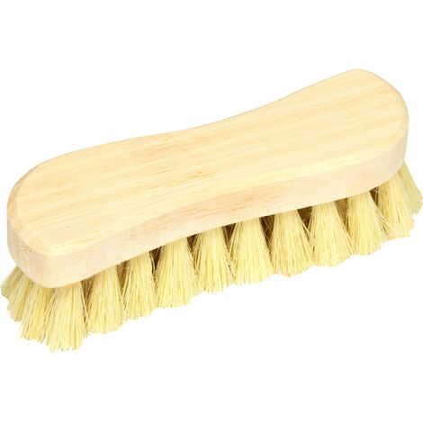 Brosse torse tampico semelle bois FSC - NESPOLI - 46350 (1/2)