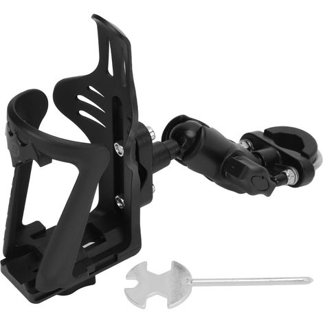Universeller Motorrad-Flaschenhalter mit hochfestem Nylon-Kugelgelenk, 3D-verstellbar für Fahrräder und Elektrofahrzeuge (1/5)
