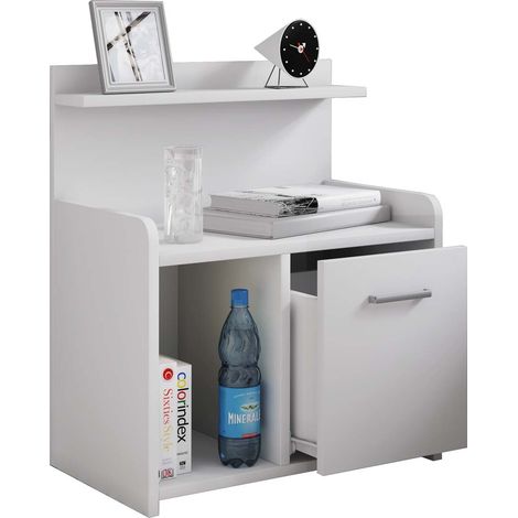 XL Hoher Nachttisch Schublade Nilasa (1/3)