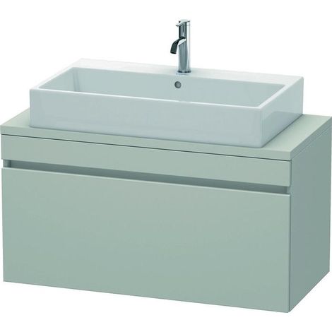 DU WTU DuraStyle f.Konsole 512x1000x478 1 Auszug, betongrau matt/betongrau matt (1/5)