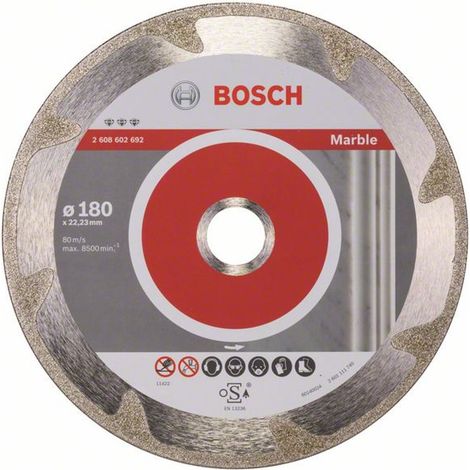 Bosch - Diamanttrennscheibe für Marmor 180x22,23 mm 2608602692 (1/5)