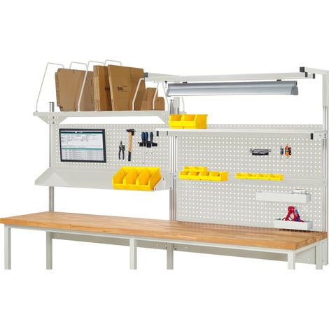 Rau System-Aufbau Komplettset 06, für Produktbreite 3000 mm, RAL7035/RAL7035 (1/2)