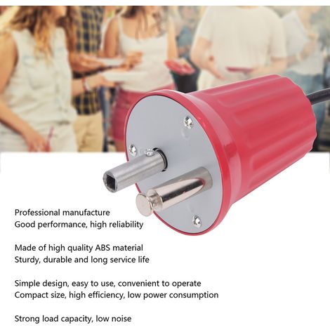 Parrilla eléctrica giratoria Motor Grill Barbecue FD801B ABS, accesorio profesional para asar al aire libre. (1/5)