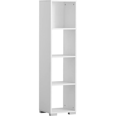 Étagère - Dimensions : 36,3 x 33 x 142,7 cm - Blanc (1/3)