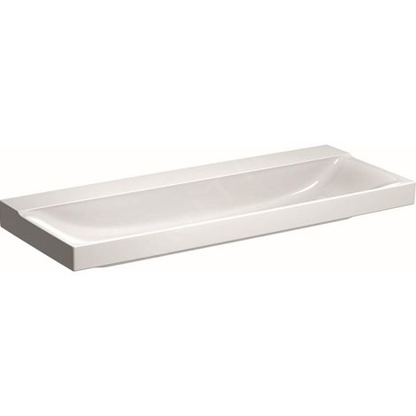 Geberit Xeno 2 lavabo sans trou pour robinet, sans trop-plein, (1/4)