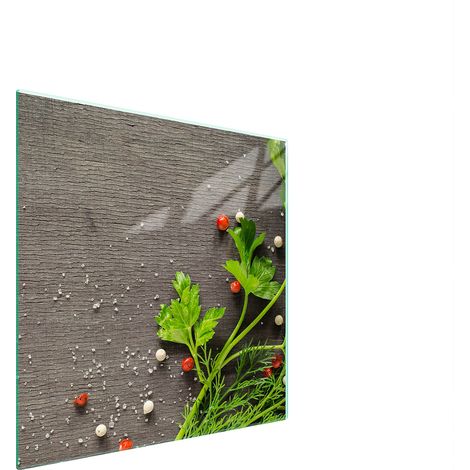 PIASTRA PROTETTIVA IN VETRO PER FORNELLO 50x52 PEPPER (1/5)