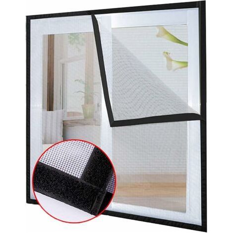 Moustiquaire de fenêtre pour chat 120 x 150 cm – Fibre de polyester résistant – Installation facile avec ruban adhésif (1/4)
