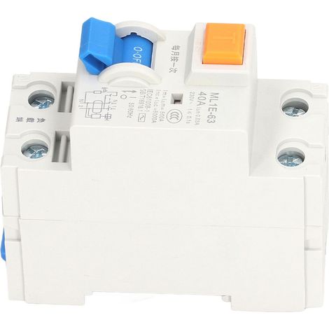 Disjoncteur différentiel miniature BERM® ML1E-63 1P+N 40A 230V (1/5)