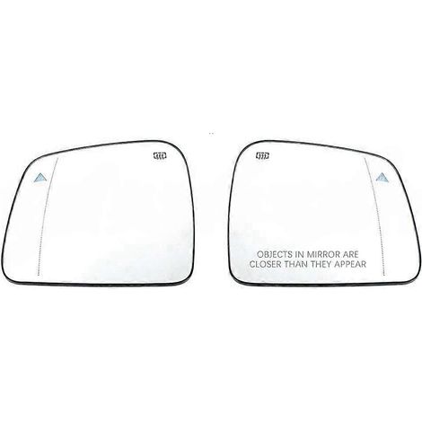 Verre de rétroviseur extérieur compatible avec JEEP Grand Cherokee 11-21 avec rétroviseur dégivrant et surveillance des angles morts 68082635AB 68082634AB (1/5)