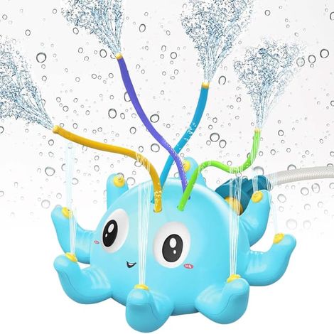 Jeux d Eau Exterieur pour Enfants3 4 5 6 7 8 9 10 Ans, Jouets Sprinkler, Jeu d'eau Sprinkler Jouets d'arrosage Arroseurs Jeu d'eau Pieuvre Jeux (1/5)