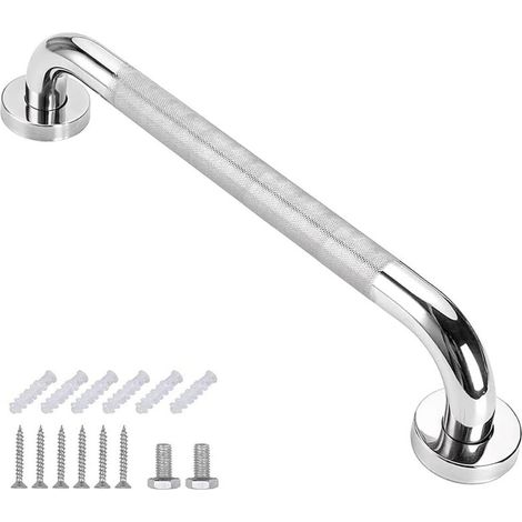 Haltegriff Dusche 30cm Rutschfest Haltegriffe für Senioren Edelstahl Badewannengriff Sicherheitsgriff für WC Schritte