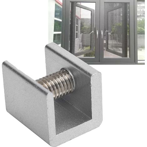 Ensemble de verrouillage antivol pour fenêtre coulissante, butée de sécurité pour moustiquaire à domicile ou bureau (1/5)